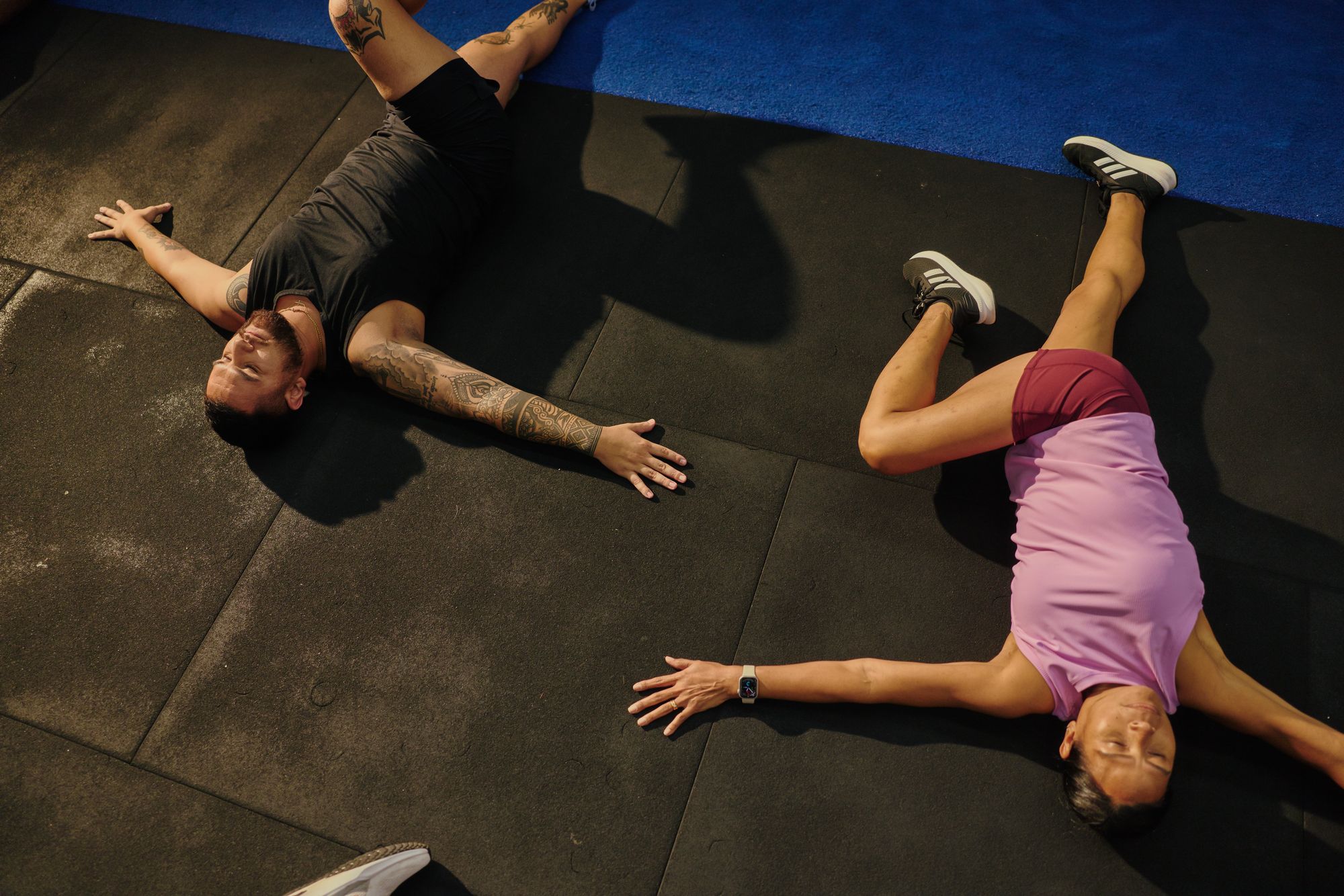 Members gathered after a private studio class